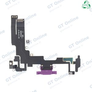 Connecteur de Charge Original d'occasion Apple iPhone 14 Mauve
