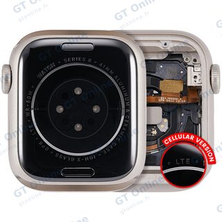 Châssis pour Apple Watch Series 8 (41MM) (origine d'occasion — grade A, Cellular Version, Aluminum / Starlight)