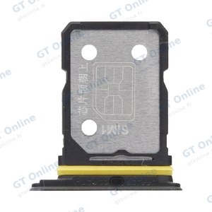 Tiroir Sim Premium Realme GT 2 Noir Acier