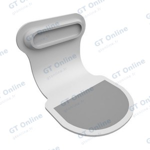 Cache Anti-Poussière pour Port de Charge Type-C Pack x3 Blanc