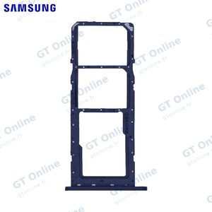 Tiroir SIM Original Samsung Galaxy A03 A035G GH81-21644A Bleu