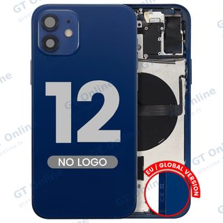 Châssis pour Apple iPhone 12 (version EU, compatible premium, bleu)
