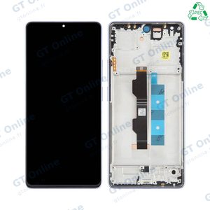 Écran Tactile Original Pulled avec Châssis (PIEC) Xiaomi Redmi Note 13 Pro 4G Lavander