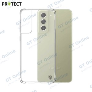 Pack de 10 Coques Silicone Renforcée PROTECT pour Samsung Galaxy S21 FE G990 Bulk Transparent