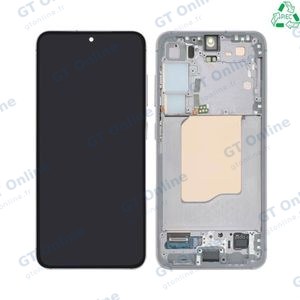 Écran Tactile Original Pulled avec Châssis (PIEC) Samsung Galaxy S25 S931 Rose Gold