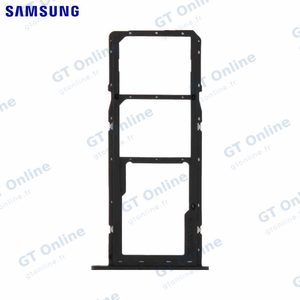 Tiroir SIM Original Samsung Galaxy A21S A217F GH98-45392A Noir
