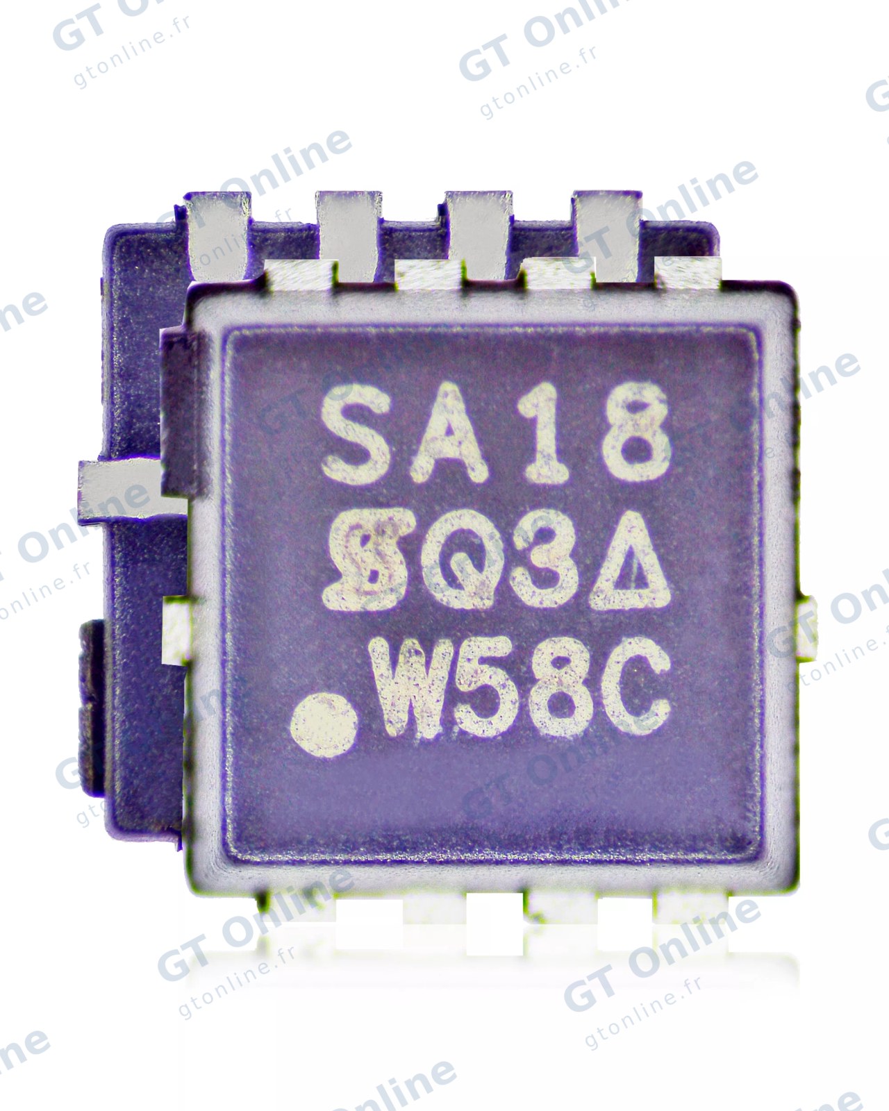 Transistor MOSFET de processeur pour Apple MacBook Air 11" / 13" A1465 / A1466 (2013-2017) (High: SISA18DN: 30V / DS)