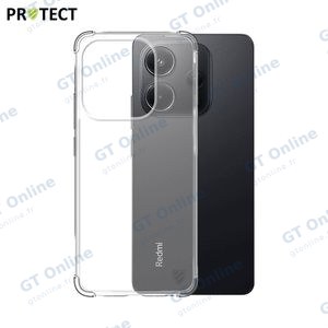 Coque Silicone Renforcée PROTECT pour Xiaomi Redmi Note 14 4G Transparent