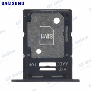 Tiroir SIM Original Samsung Galaxy A15 4G A155 GH98-48940E Noir