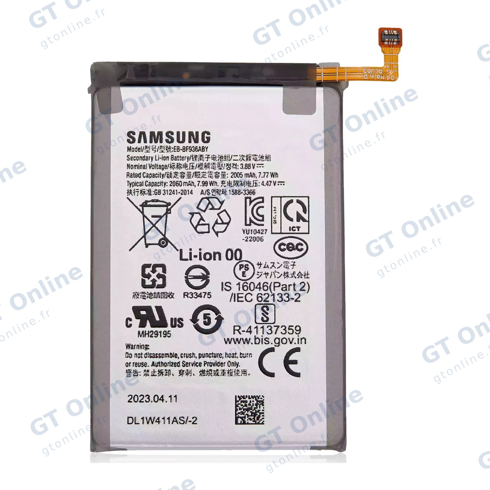 Batterie pour Samsung Galaxy Z Fold 4 (origine d'occasion)