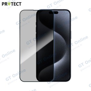 Verre Trempé PRIVACY PROTECT pour Apple iPhone 15 Pro Transparent