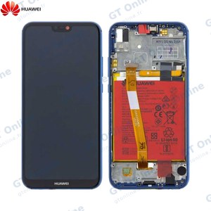 Bloc Écran Complet avec Châssis et Batterie Original Huawei P20 Lite 02351VUV 02351XUA 02352CCK Bleu