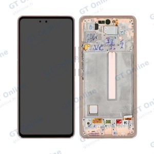 Écran Tactile Oled avec Châssis Samsung Galaxy A53 5G A536 Pêche