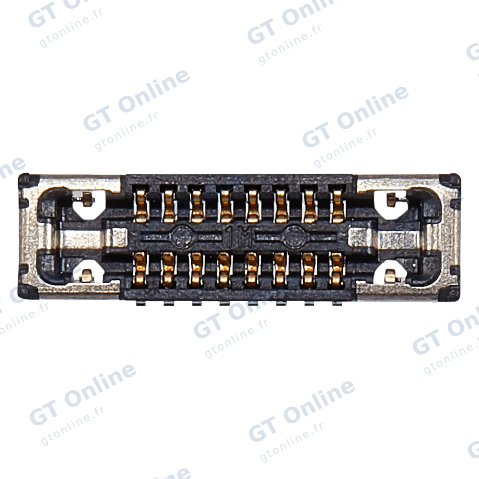 Connecteur FPC de nappe d’alimentation / volume à souder pour Apple iPhone 15 Pro / 15 Pro Max (16 broches)