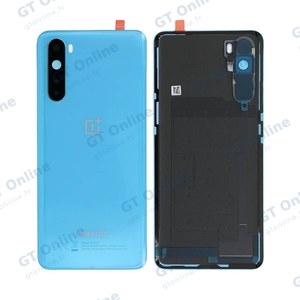 Cache Arrière Premium OnePlus Nord Bleu Marbre