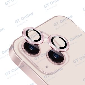 Protection Lentille Apple iPhone 13/iPhone 13 Mini (12) Rose