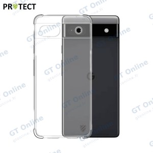 Coque Silicone Renforcée PROTECT pour Google Pixel 6a Transparent
