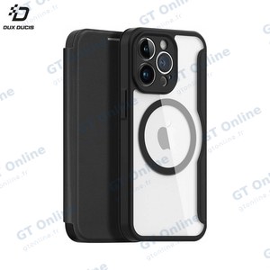Housse de Protection Skin X Pro Dux Ducis pour Apple iPhone 13 Pro MagSafe Noir