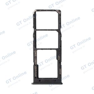 Tiroir Sim Premium Samsung Galaxy A12 A125/Galaxy A12 Nacho A127 Noir