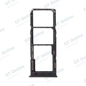 Tiroir Sim Premium Samsung Galaxy A12 A125/Galaxy A12 Nacho A127 Noir