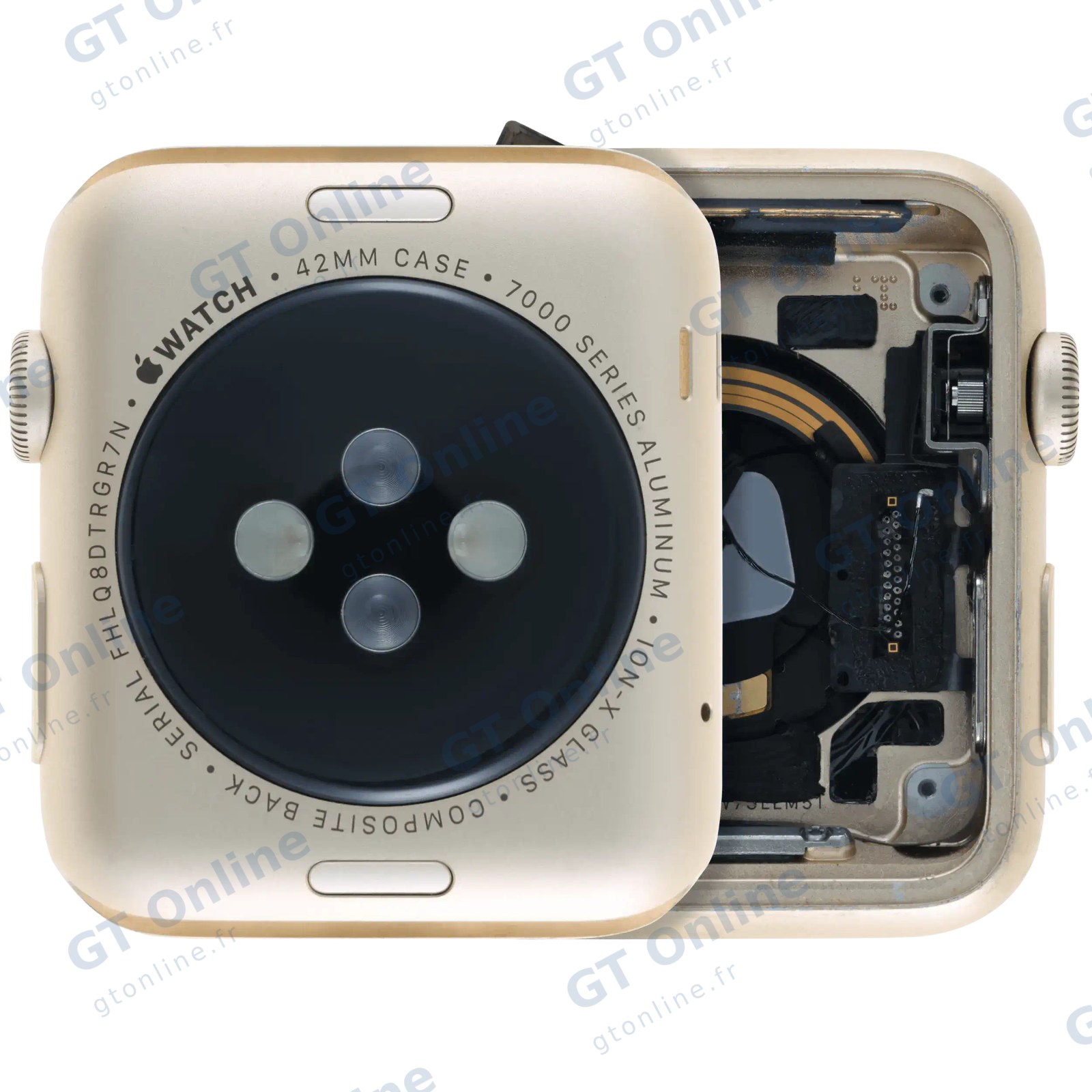 Châssis pour Apple Watch Series 1 (42MM) (origine d'occasion — grade A, Cellular Version, Aluminum / Gold)