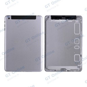 Cache Arrière Premium Apple iPad Mini 3 A1600 Wifi + Cellular Gris Sidéral