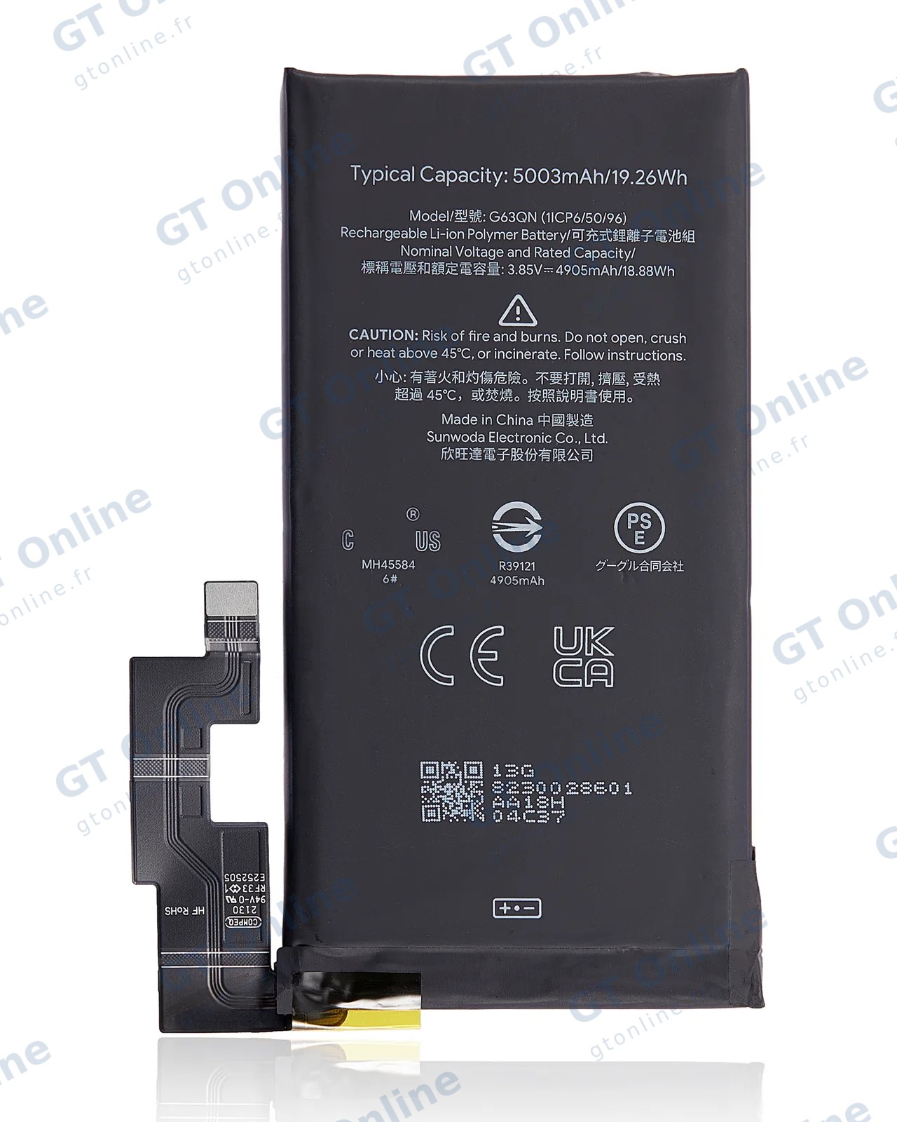 Batterie pour Google Pixel 6 Pro (G63QN) (origine)