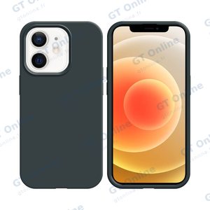 Coque Silicone Compatible pour Apple iPhone 12 Mini (#18) Noir