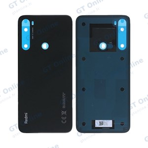 Cache Arrière Premium Xiaomi Redmi Note 8 2021 Noir Spatial