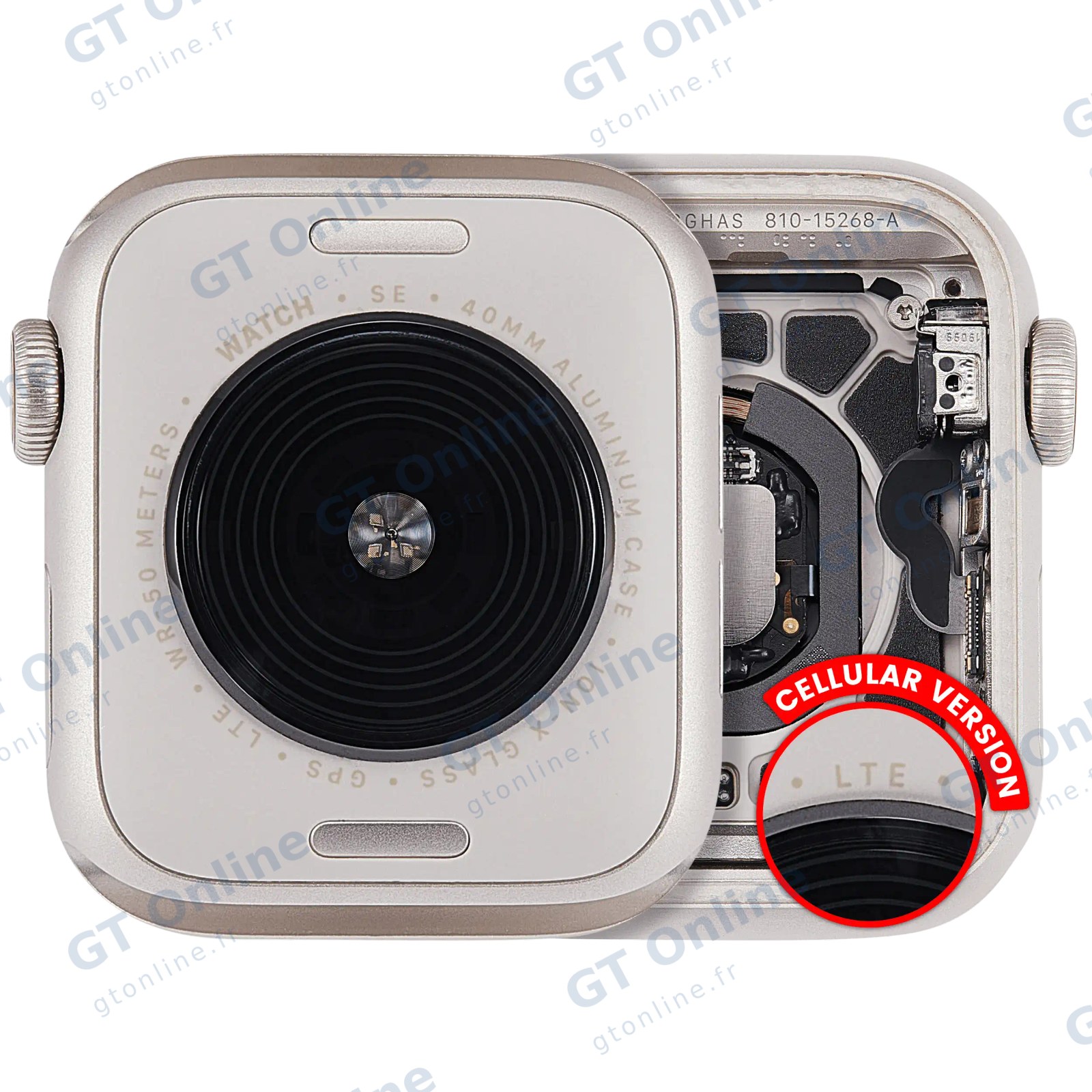 Châssis pour Apple Watch Series SE 2nd (40MM) (Aluminum/Starlight, Cellular Version)