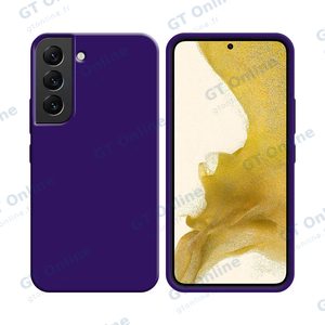 Coque Silicone Compatible pour Samsung Galaxy S22 S901 (#7) Mauve