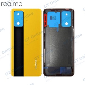 Cache Arrière Original Realme GT 5G 3203128 Jaune Racing