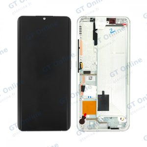 Écran Tactile avec Châssis Xiaomi Mi Note 10/Mi Note 10 Pro Blanc