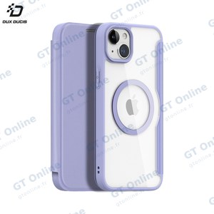 Housse de Protection Skin X Pro Dux Ducis pour Apple iPhone 15 MagSafe Violet