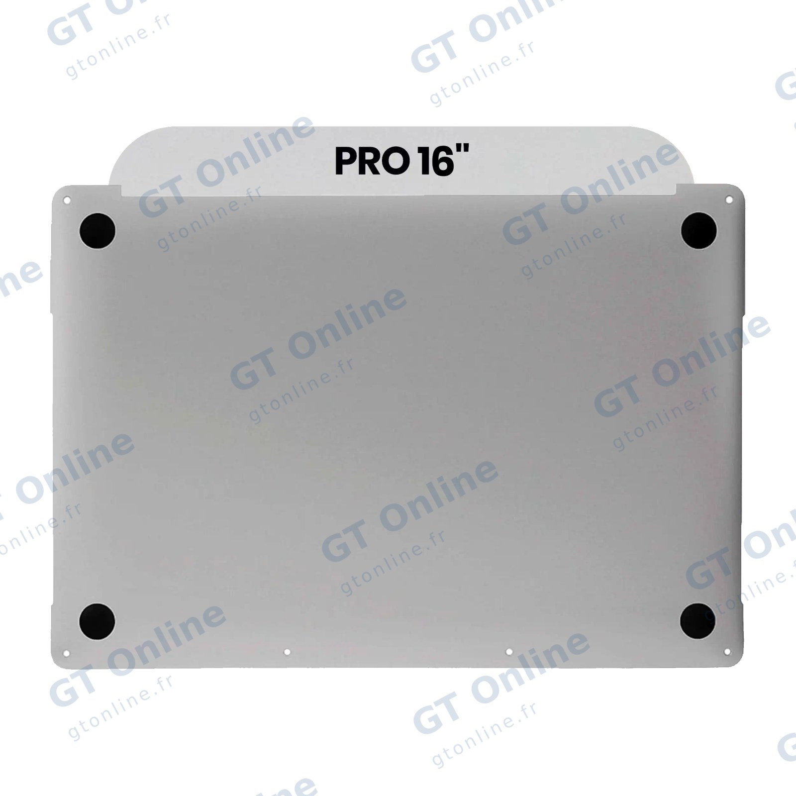 Coque inférieure pour Apple MacBook Pro 16" A2485 (2021) (origine neuve, argent)