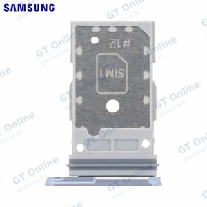 Tiroir SIM Original Samsung Galaxy S24 5G S921/Galaxy S24 Plus 5G S926 GH98-48906F Bleu