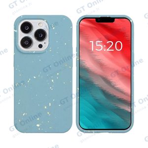 Coque Bambou Biodégradable PROTECT pour Apple iPhone 14 Pro (#6) Bleu