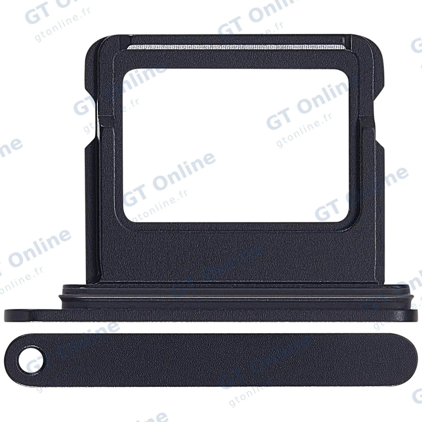 Tiroir SIM pour Apple iPhone 17 (noir) — réf. 107182113863