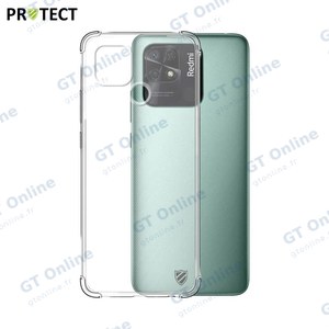 Coque Silicone Renforcée PROTECT pour Xiaomi Redmi 10C Transparent