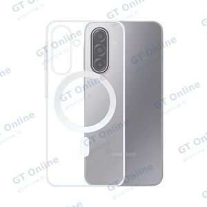 Coque Silicone MagSafe Compatible pour Samsung Galaxy A17 5G A176 Transparent