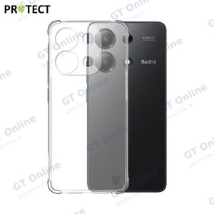 Coque Silicone Renforcée PROTECT pour Xiaomi Redmi Note 13 4G Transparent