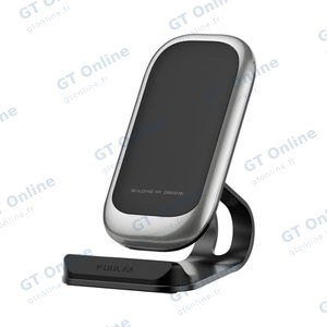Support de Charge Sans Fil pour Smartphone Kuulaa Qi Argent