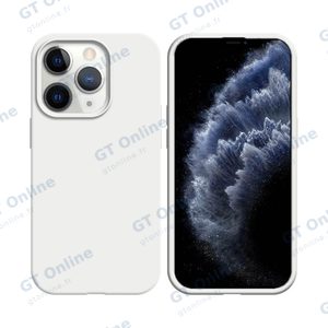 Coque Silicone Compatible pour Apple iPhone 11 Pro Max (#09) Blanc