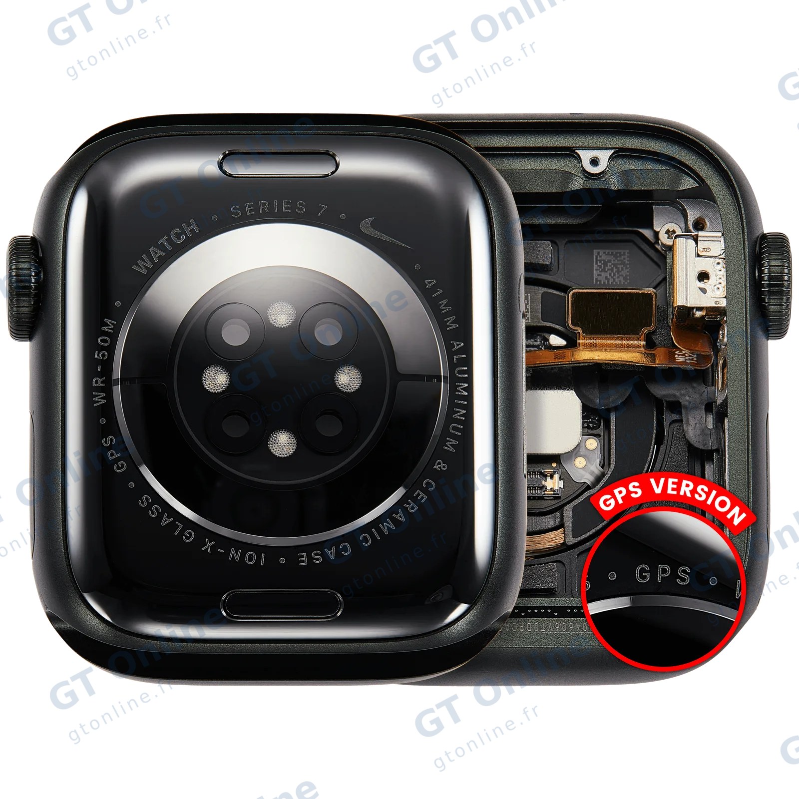 Châssis pour Apple Watch Series 7 (41MM) (origine d'occasion — grade A, version GPS, Aluminum / Green)