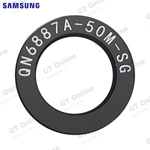 Lentille Original Samsung Galaxy M55 5G M556 GH81-25822A Caméra Principal Noir