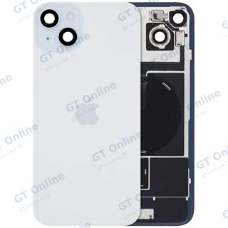 Vitre arrière avec MagSafe, NFC et nappe flash pour Apple IPhone 15 Plus (origine, bleu)
