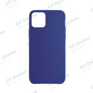 Coque Silicone Compatible pour Apple iPhone 12 Pro Max Bleu