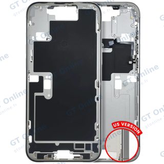 Châssis pour Apple iPhone 16 Pro Max (version US, origine d'occasion — grade B, White Titanium)