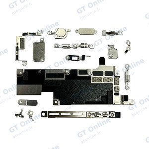 Kit de Pièces Métalliques et Supports Internes pour iPhone Apple iPhone 15 Pro Max