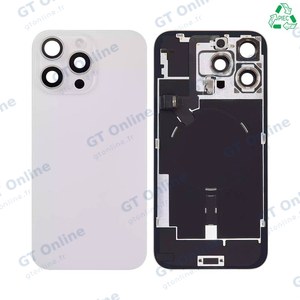 Cache Arrière Original d'occasion Apple iPhone 16 Pro Max Titane Blanc